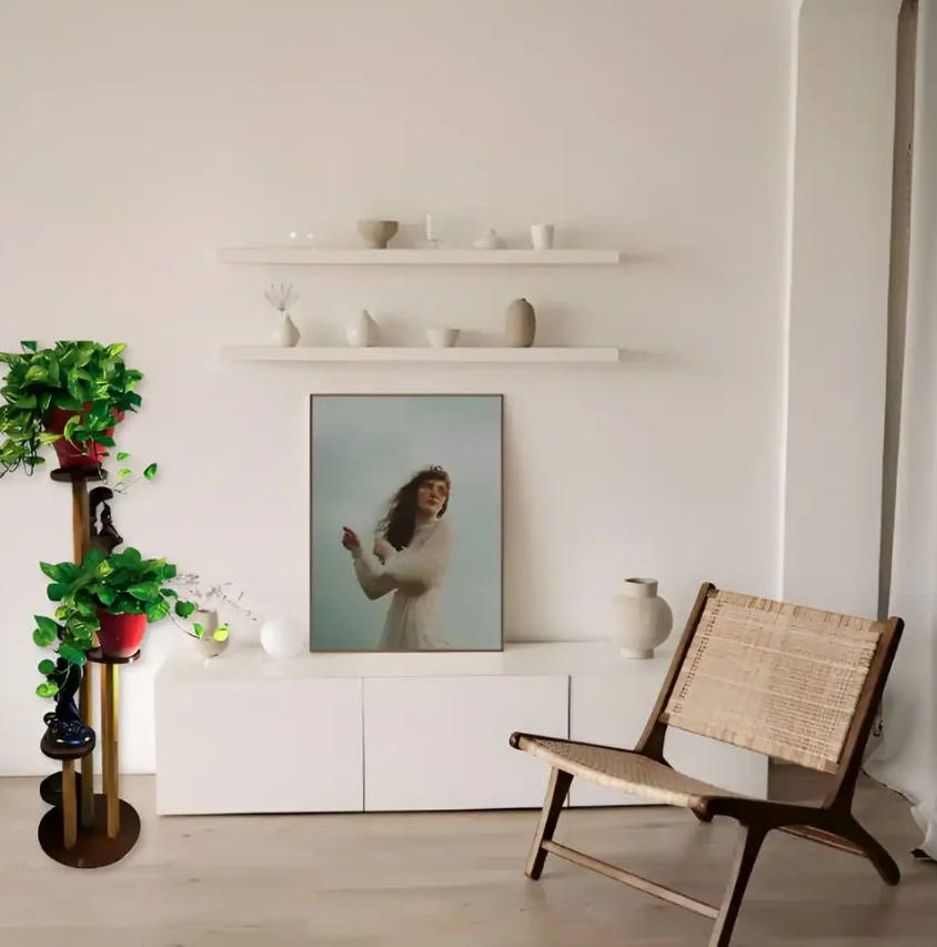 Wooden Vertical Plant Stand