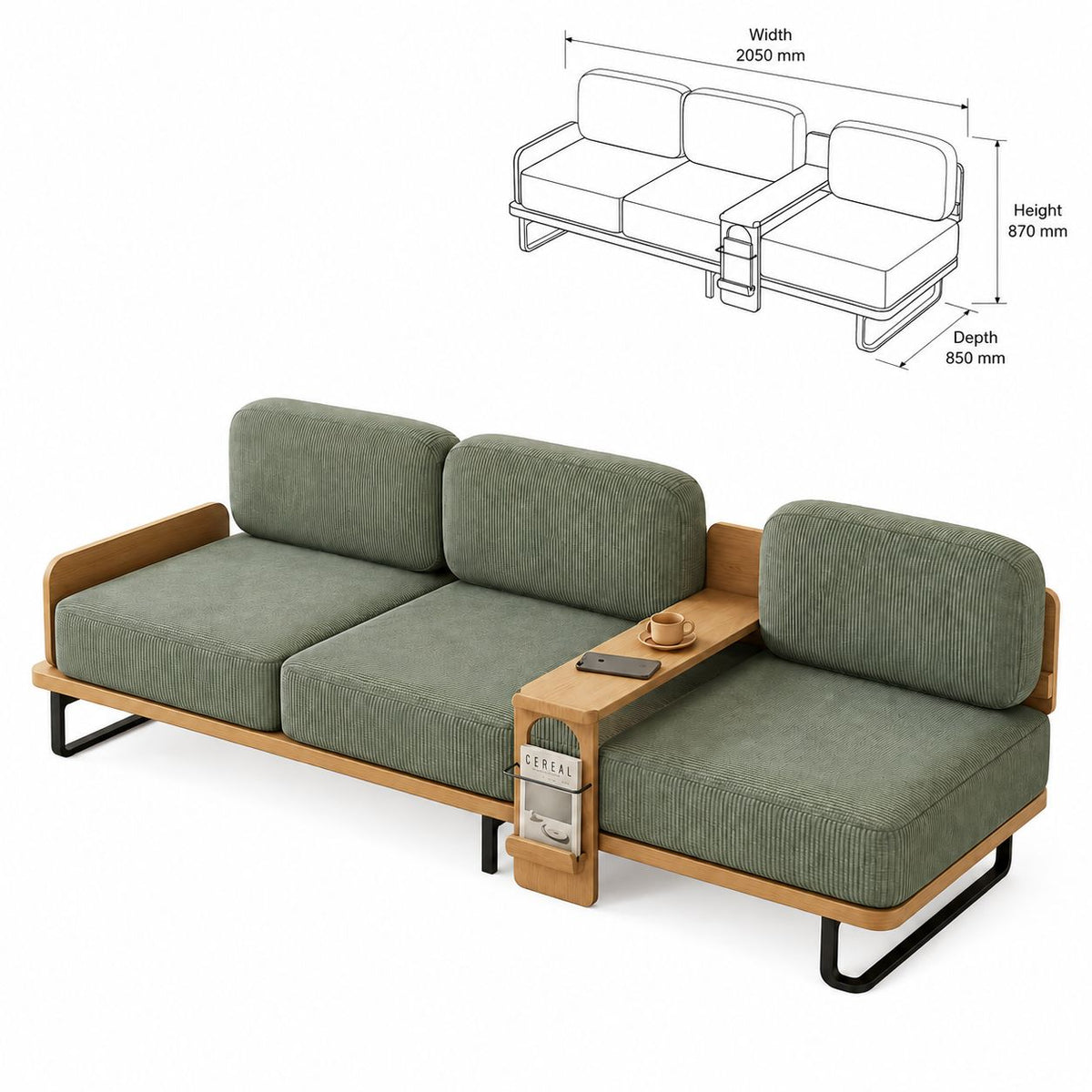 Sofacumbed3_Green