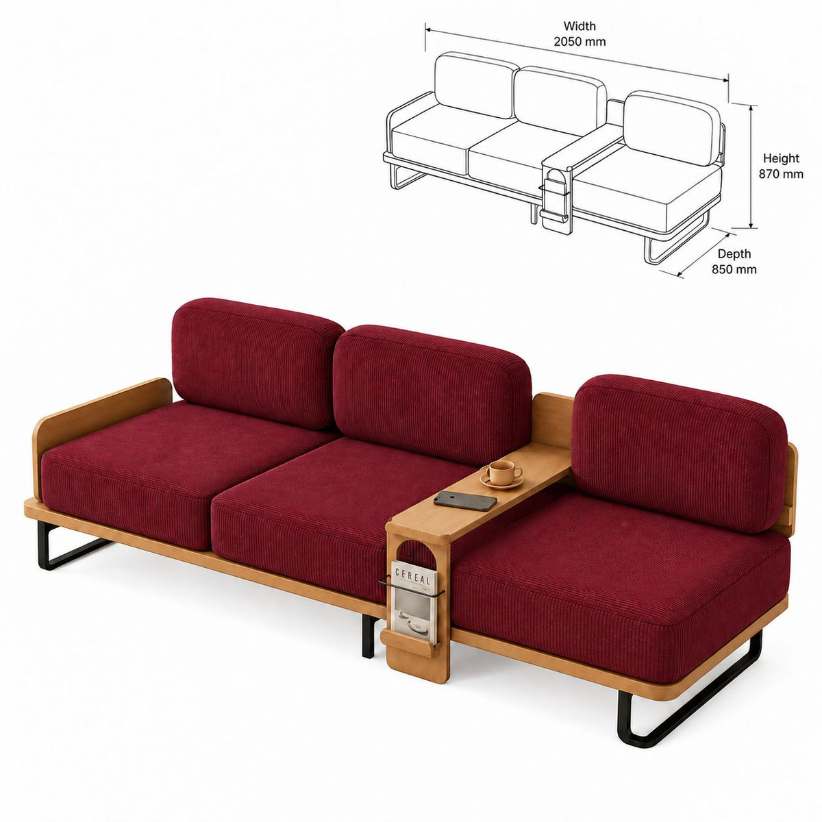 sofacumbed3_Maroon